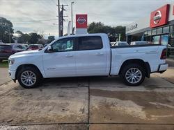 2023 RAM LARAMIE 1500 SPORT MY23 1500 Laramie Sport Crew Cab RamBox (with tonneau and bed divider) Bright White