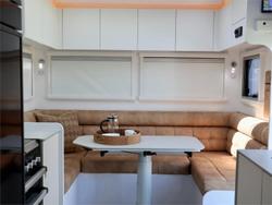 2025 Wonderland RV Hornet 2200 Rear Club Lounge
