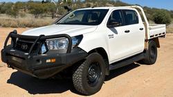 2020 Toyota Hilux SR GUN126R 4X4 Dual Range Glacier White