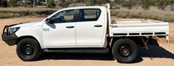 2020 Toyota Hilux SR GUN126R 4X4 Dual Range Glacier White