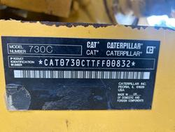 2015 Caterpillar
                730C 
