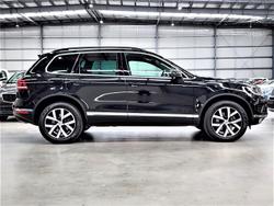 2018 Volkswagen Touareg Monochrome 7P MY18 Four Wheel Drive Deep Black