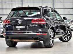 2018 Volkswagen Touareg Monochrome 7P MY18 Four Wheel Drive Deep Black