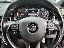 2018 Volkswagen Touareg Monochrome 7P MY18 Four Wheel Drive Deep Black
