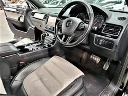 2018 Volkswagen Touareg Monochrome 7P MY18 Four Wheel Drive Deep Black