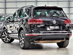 2018 Volkswagen Touareg Monochrome 7P MY18 Four Wheel Drive Deep Black