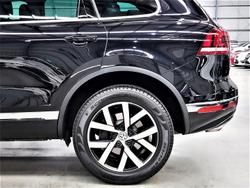 2018 Volkswagen Touareg Monochrome 7P MY18 Four Wheel Drive Deep Black