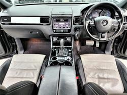 2018 Volkswagen Touareg Monochrome 7P MY18 Four Wheel Drive Deep Black