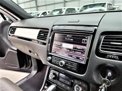 2018 Volkswagen Touareg Monochrome 7P MY18 Four Wheel Drive Deep Black