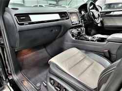 2018 Volkswagen Touareg Monochrome 7P MY18 Four Wheel Drive Deep Black