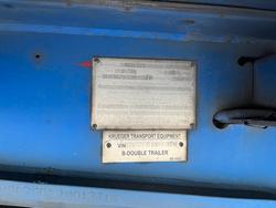 2009 Krueger St 3 38 Double Drop Deck Bdouble Blue