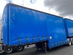 2009 Krueger St 3 38 Double Drop Deck Bdouble Blue