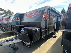 JB Caravans 22' Dirt Road Extreme Family Bunk