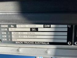 2017 Mack Granite Only 510000 Klm History X Locks $163200+Gst MACK GRANITE