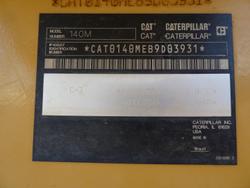2012 Caterpillar 140M YELLOW