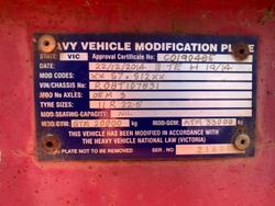 1988 RENCO 12M Tri/A Log Trailer