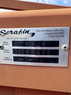 2017 Serafin Eco Classic 24 Plate Offset Disc Used