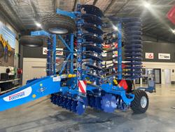 0 Farmet Softer 6Ps Trailed Speed Disc With Vee Roller New BLUE