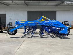 0 FARMET TRIOLENT TX600 PS TRAILED TYNE CULTIVATOR BLUE
