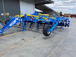 0 FARMET TRIOLENT TX600 PS TRAILED TYNE CULTIVATOR BLUE
