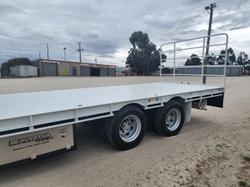 2025 Beavertail Tandem Axle Pig Trailer