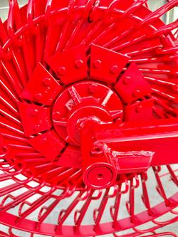 0 TATU Tp4 Hay Rake New RED