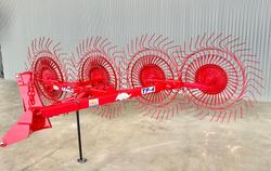 0 TATU Tp4 Hay Rake New RED
