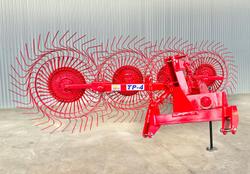 0 Tatu Tp4 Hay Rake New RED