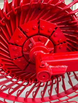 0 TATU Tp4 Hay Rake New RED
