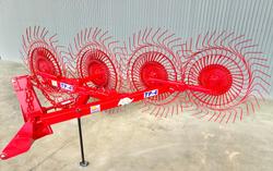 0 TATU Tp4 Hay Rake New RED