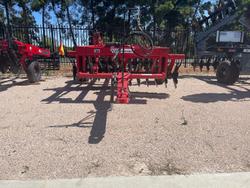 0 SERAFIN ECO TANDEM 28 PLATE DISC PLOUGH NEW RED