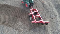 0 SERAFIN ECO GRANDE 24+1 PLATE OFFSET DISC NEW RED