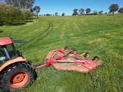 0 Tatu Rc2 4500 Heavy Duty Trailing Folding Slasher RED