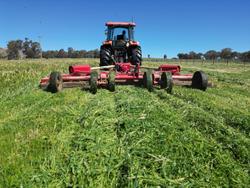 0 Tatu Rc2 4500 Heavy Duty Trailing Folding Slasher RED