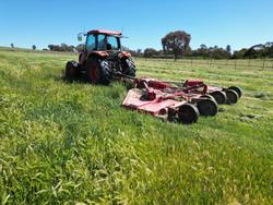 0 Tatu Rc2 4500 Heavy Duty Trailing Folding Slasher RED