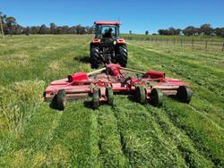 0 Tatu Rc2 4500 Heavy Duty Trailing Folding Slasher RED