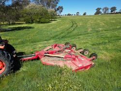 0 Tatu Rc2 4500 Heavy Duty Trailing Folding Slasher RED