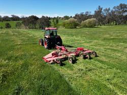 0 Tatu Rc2 4500 Heavy Duty Trailing Folding Slasher RED