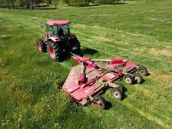 0 Tatu Rc2 4500 Heavy Duty Trailing Folding Slasher RED