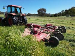 0 Tatu Rc2 4500 Heavy Duty Trailing Folding Slasher RED