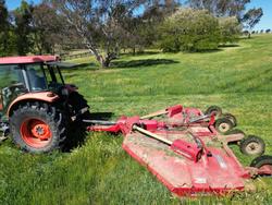 0 Tatu Rc2 4500 Heavy Duty Trailing Folding Slasher RED