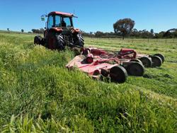 0 Tatu Rc2 4500 Heavy Duty Trailing Folding Slasher RED