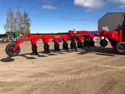 0 Tatu Aarp 8 Blade Reversable Moldboard Plough New RED