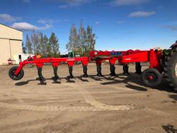 0 Tatu Aarp 8 Blade Reversable Moldboard Plough New RED