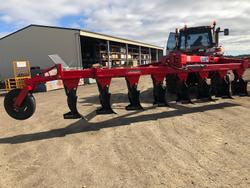 0 Tatu Aarp 8 Blade Reversable Moldboard Plough New RED