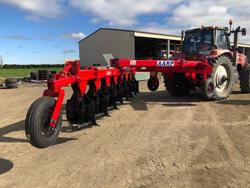 0 Tatu Aarp 8 Blade Reversable Moldboard Plough New RED