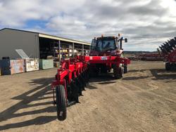 0 Tatu Aarp 8 Blade Reversable Moldboard Plough New RED