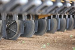 0 Serafin Tls Double Disc Seeder Bar New YELLOW