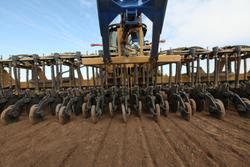 0 SERAFIN ULTISOW TLS DOUBLE DISC SEEDER BAR NEW YELLOW
