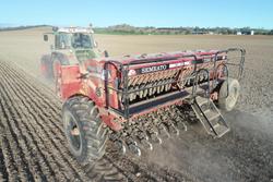 0 SEMEATO TDNG 420 DOUBLE DISC SEEDER NEW RED